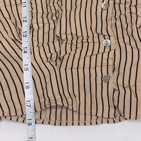 Zara Structured Croped Button Down - Picture 4 of 5